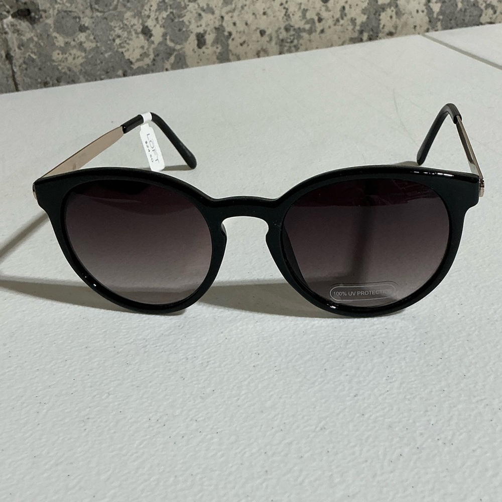 NWT LOFT Black Sunglasses